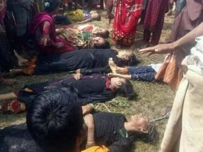 নেত্রকোনায় ট্রলারডুবির ঘটনায়  নারী শিশুসহ ১০জনের মরদেহ উদ্ধার
