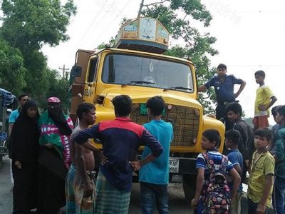 ময়মনসিংহে ট্রাকচাপায় দিনমজুরের মৃত্যু