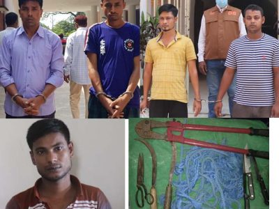 মুক্তাগাছার আরব এগ্রো ফার্ম হতে ১৬টি গরু ডাকাতি ঘটনা উদঘাটন, গ্রেফতার-৫