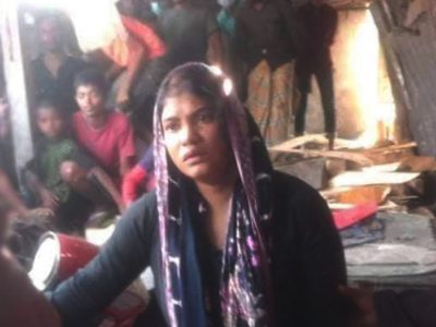 গফরগাঁওয়ে এক নারী ছিনতাইকারী আটক