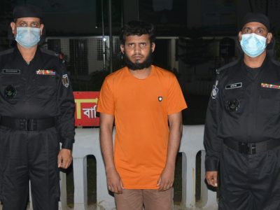 দূর্গাপুর থেকে মাদক,  অস্ত্রসহ  এক মাদক ব্যবসায়ী আটক