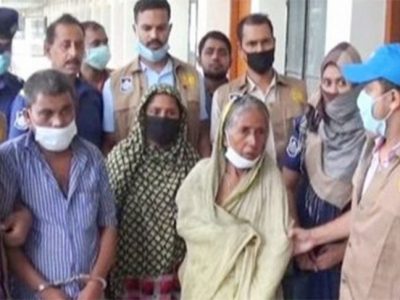 স্বামী-স্ত্রী ও সন্তানকে হত্যার ৩ আসামির ৩ দিনের রিমান্ড মঞ্জুর