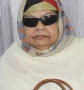 বিএনপির সাবেক এম.পি,  মহিলা দলের নেত্রী,  নুরজাহান ইয়াসমিন আর নেই