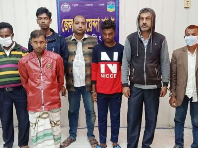 ময়মনসিংহে  ৭ জন জুয়ারী ও ২ জন আন্তঃজেলা ডাকাত  গ্রেফতার