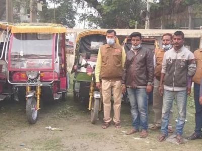 ময়মনসিংহে ডিবির হাতে চোরাই ৪টি অটোরিকশাসহ ২ চোর গ্রেফতার