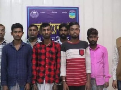 ময়মনসিংহ ডিবি’র অভিযানে প্রাইভেটকারে বহনকালে গাঁজাসহ গ্রেফতার ৭