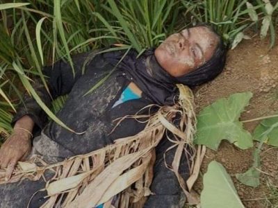 ময়মনসিংহের ঈশ্বরগঞ্জে ধানক্ষেত থেকে অজ্ঞাত নারীর লাশ উদ্ধার