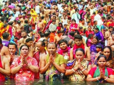 ময়মনসিংহে ব্রহ্মপুত্র নদে অষ্টমী স্নান স্থগিত