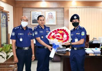 শাহ আবিদ হোসেন ময়মনসিংহ রেঞ্জে অতিরিক্ত ডিআইজি হিসেবে যোগদান এবং  বিদায় নিলেন অতিরিক্ত ডিআইজি ড আক্কাছ উদ্দিন ভুইয়া