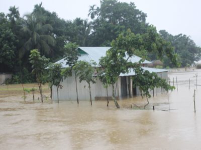ধোবাউড়ায় নেতাই নদের বাঁধ ভেঙে ২০টি গ্রাম প্লাবিত