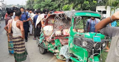 ময়মনসিংহে পৃথক সড়ক দুর্ঘটনায় ৪ যাত্রী নিহত