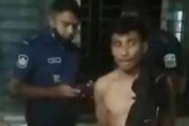 দিনভর ব্যাংকের টেবিলের নীচে লুকিয়ে থেকে রাতে চুরির সময় যুবক আটক