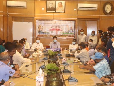 প্রধানমন্ত্রীর ঘোষনা একজন ভুমিহীনও গৃহহীন থাকবে না -জেলা প্রশাসক