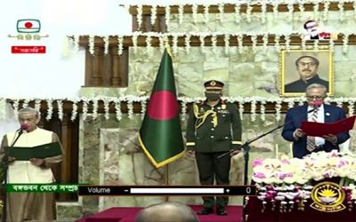 প্রতিমন্ত্রী হিসেবে শপথ নিলেন ড. শামসুল আলম