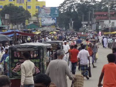 ময়মনসিংহে কড়া লকডাউনে ব্যতিক্রম ছিল ঈশ্বরগঞ্জ সদরে জেলায় ৭৮২ মামলা, জরিমানা ৬ লক্ষাধিক