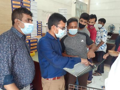 সিসি টিভি ফুটেজ নিয়ে দোকানে দোকানে মসিকের অভিযান