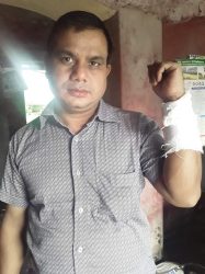 ময়মনসিংহ রেল ষ্টেশনে ব্যবসায়ী নেতাকে ছুরিকাঘাত করে ২৫ হাজার টাকা ছিনতাই