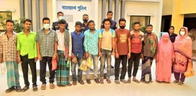 ময়মনসিংহে কোতোয়ালী পুলিশের অভিযানে গ্রেফতার ১২