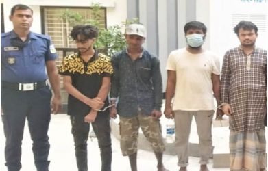 ময়মনসিংহে কোতোয়ালী পুলিশের অভিযানে গ্রেফতার ৫