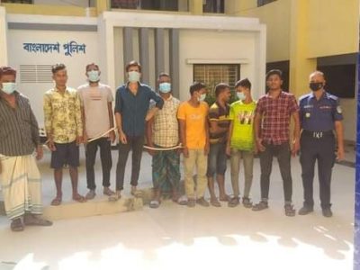 ময়মনসিংহে কোতোয়ালী পুলিশের হাতে মাদক ব্যবসায়ীসহ গ্রেফতার ১১