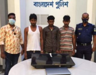 ময়মনসিংহ কোতোয়ালী থানা পুলিশের হাতে চোরাইমালসহ ৩ চোর গ্রেফতার