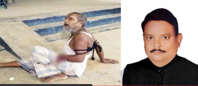 হালুয়াঘাটে এক বৃদ্ধকে রশি দিয়ে বেঁধে মধ্যযুগীয় কায়দায় পেটানোর অভিযোগ থানায়