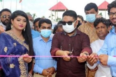 ফোক সংগীতশিল্পী সালমার অর্থায়নে তার  শ্বশুরবাড়ি  হালুয়াঘাটে নির্মিত ‘ইউরোপিয়ান পার্কেএর উদ্বোধন