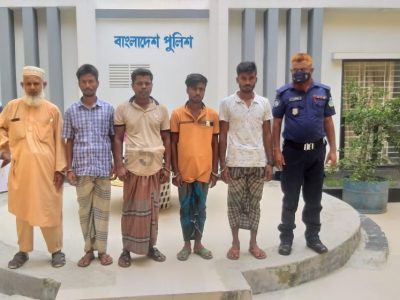 ময়মনসিংহে কোতোয়ালী থানা পুলিশের অভিযানে সাজাপ্রাপ্ত পলাতকসহ গ্রেফতার ৫