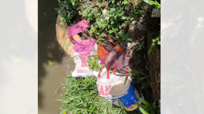 ফুলবাড়িয়ায় মহিলা ডিগ্রি কলেজের সামনের খাল থেকে নবজাতকের মরদেহ উদ্ধার