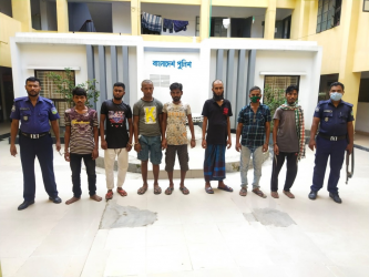 ময়মনসিংহে কোতোয়ালী পুলিশের হাতে বিভিন্ন অপরাধে গ্রেফতার ৭