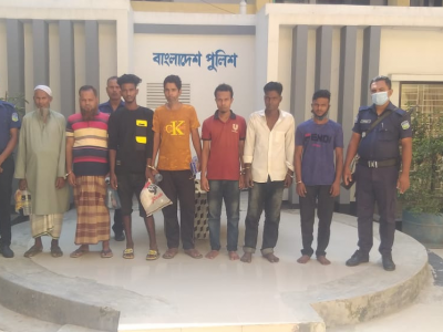 ময়মনসিংহে কোতোয়ালী পুলিশের হাতে পরোয়ানাভুক্তসহ গ্রেফতার ৬
