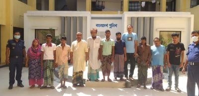 ‘ময়মনসিংহে কোতোয়ালী পুলিশের হাতে সাজাপ্রাপ্ত পলাতক আসামীসহ গ্রেফতার ১৩