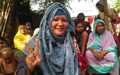 প্রেমের টানে আসা সেই ফিলিপাইনের তরুণী হলেন ইউপি মেম্বার