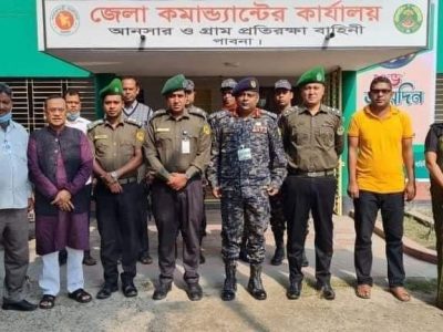 পাবনা জেলা আনসার ভিডিপি অফিস পরিদর্শন করলেন-অতিরিক্ত মহাপরিচালক