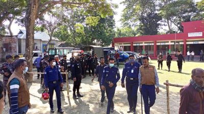 ১৮২জন আইন শৃঙ্খলা বাহিনীর উপস্থিতিতে ফুলবাড়ীয়ায় স্থগিত ভোট কেন্দ্রে নির্বাচন সম্পন্ন