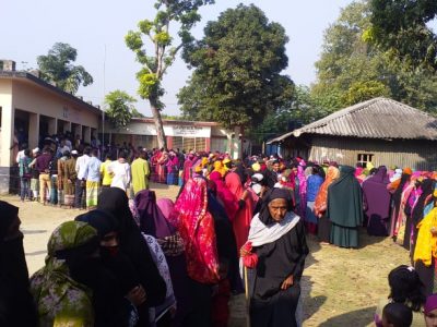 গৌরীপুর ও তারাকান্দা উপজেলার ২০ ইউনিয়নে শান্তিপূর্ণভাবে ভোটগ্রহণ সম্পন্ন