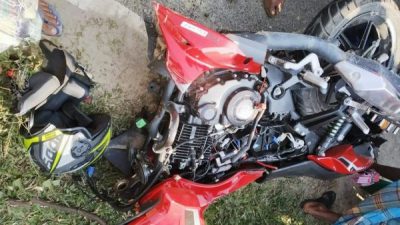 শ্বশুরবাড়ি যাওয়ার পথে ট্রাকচাপায় স্বামী-স্ত্রী নিহত