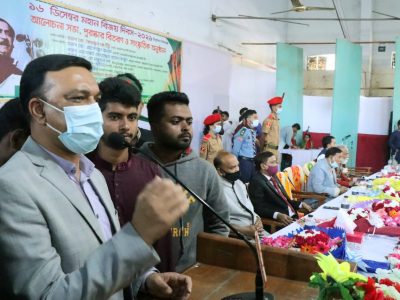 বঙ্গবন্ধু ও মুক্তিযুদ্ধের সুমহান চেতনাকে ছড়িয়ে দিতে হবেঃ মসিক মেয়র