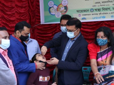 মসিকের ভিটামিন “এ ”প্লাস ক্যাম্পেইন উদ্বোধন করলেন মেয়র টিটুঃ চলবে ৪দিন