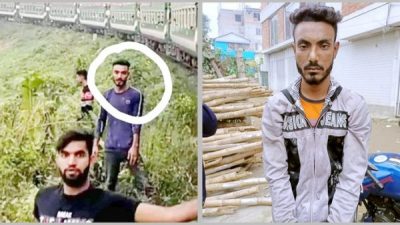 ময়মনসিংহে ট্রেনে পাথর নিক্ষেপ করা সেই শান্ত গ্রেফতার
