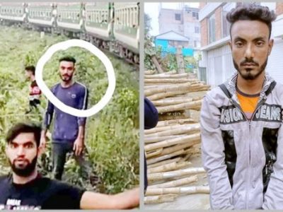 ময়মনসিংহে ট্রেনে পাথর নিক্ষেপ করা সেই শান্ত গ্রেফতার