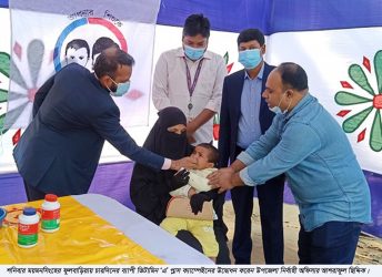 ফুলবাড়ীয়ায় ভিটামিন ‘এ’ প্লাস ক্যাম্পেইন উদ্বোধন