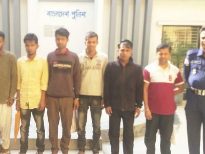 ময়মনসিংহ কোতোয়ালী পুলিশের হাতে বিভিন্ন অপরাধে গ্রেফতার ৫