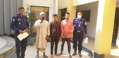 ময়মনসিংহে কোতোয়ালী পুলিশের হাতে পরোয়ানাভুক্তসহ  গ্রেফতার ৫