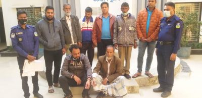 ময়মনসিংহে কোতোয়ালী পুলিশের  হাতে পরোয়ানাভুক্তসহ গ্রেফতার ১১