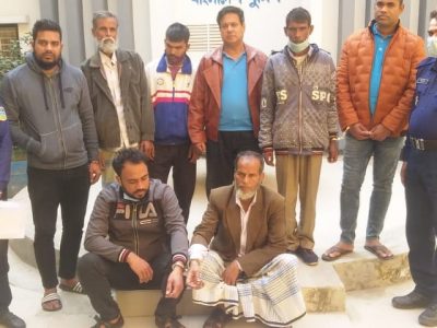 ময়মনসিংহে কোতোয়ালী পুলিশের  হাতে পরোয়ানাভুক্তসহ গ্রেফতার ১১