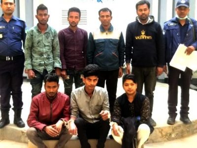 ময়মনসিংহ কোতোয়ালী পুলিশের অভিযানে ভারতীয় পন্য ও মাদকসহ গ্রেফতার ৮