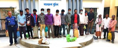 কোতোয়ালী মডেল থানা পুলিশের হাতে সাজাপ্রাপ্ত পলাতক ও মাদক ব্যবসায়ীসহ গ্রেফতার ১৭