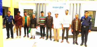 ময়মনসিংহে কোতোয়ালী পুলিশের হাতে সাজাপ্রাপ্ত পলাতক আসামীসহ গ্রেফতার ৮