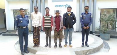 ময়মনসিংহে কোতোয়ালী পুলিশের হাতে গ্রেফতার ৪
